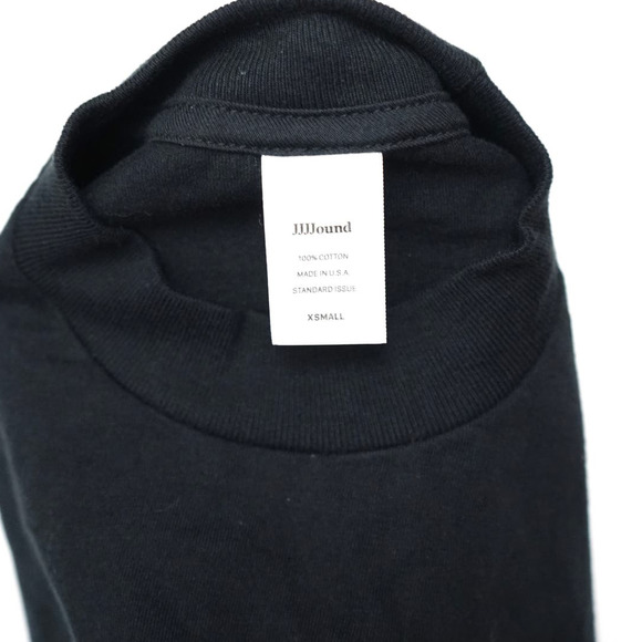 JJJJound J90 Black Standard Issue Pocket T-Shirt Unisex XS - Picture 4 of 4